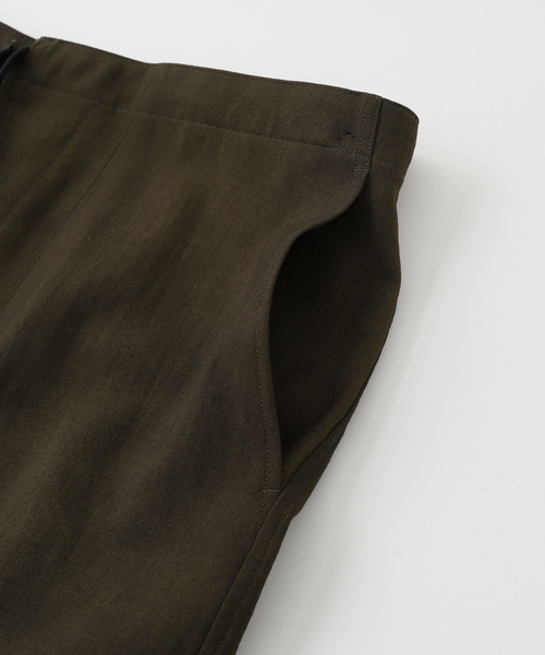 Kaptain Sunshine(キャプテン サンシャイン)の「KAPTAIN SUNSHINE / キャプテンサンシャイン Take Easy Baker Pants(その他パンツ・メンズ・カーキ・3/4)」の4枚目の写真