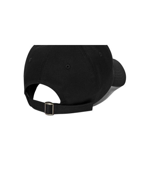 WOOALONG（ウアロン）の「Deep signature logo ball cap - BLACK（キャップ・レディース・ブラック・MEDIUM/SMALL）」の5枚目の写真