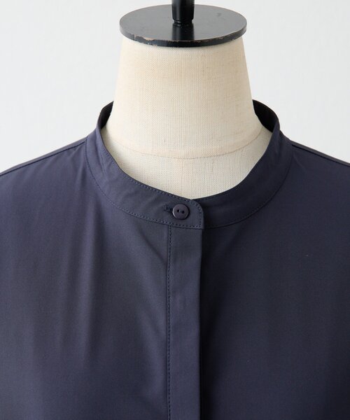 ear PAPILLONNER（イアパピヨネ）の「消しプリーツワンピース【SUM1 STYLE】（ワンピース・レディース・ネイビー/ベージュ系その他・FREE）」の16枚目の写真