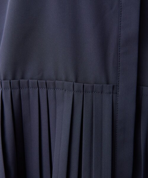 ear PAPILLONNER（イアパピヨネ）の「消しプリーツワンピース【SUM1 STYLE】（ワンピース・レディース・ネイビー/ベージュ系その他・FREE）」の18枚目の写真