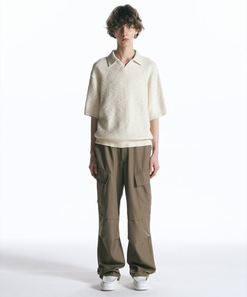 INSILENCE（インサイロンス）の「ウールカーゴパンツ グレーブラウン（その他パンツ・メンズ・その他・SMALL/MEDIUM/LARGE）」の3枚目の写真