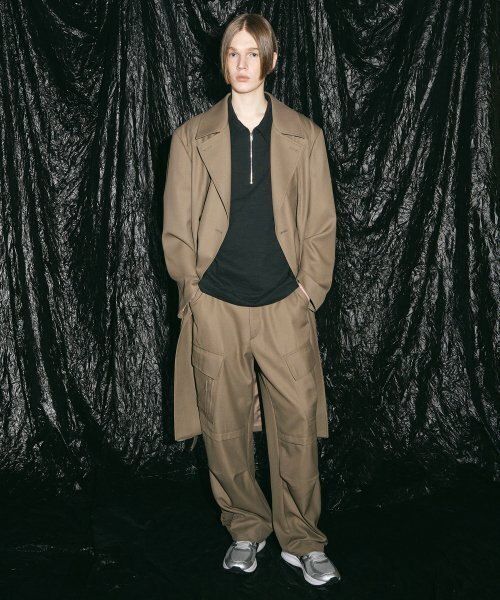 INSILENCE（インサイロンス）の「ウールカーゴパンツ グレーブラウン（その他パンツ・メンズ・その他・SMALL/MEDIUM/LARGE）」の5枚目の写真