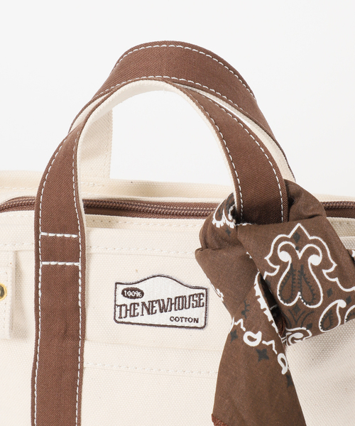 journal standard L'essage(ジャーナルスタンダードレサージュ)の「《追加2》別注【THE NEWHOUSE】SP BABY LEON TOTE:トートバッグ(トートバッグ・レディース・ブラウン・FREE)」の3枚目の写真
