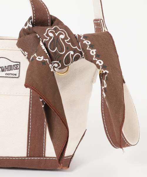 journal standard L'essage(ジャーナルスタンダードレサージュ)の「《追加2》別注【THE NEWHOUSE】SP BABY LEON TOTE:トートバッグ(トートバッグ・レディース・ブラウン・FREE)」の5枚目の写真