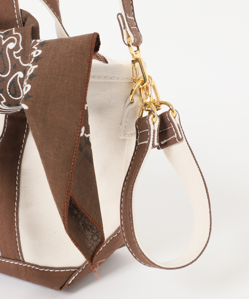 journal standard L'essage(ジャーナルスタンダードレサージュ)の「《追加2》別注【THE NEWHOUSE】SP BABY LEON TOTE:トートバッグ(トートバッグ・レディース・ブラウン・FREE)」の8枚目の写真