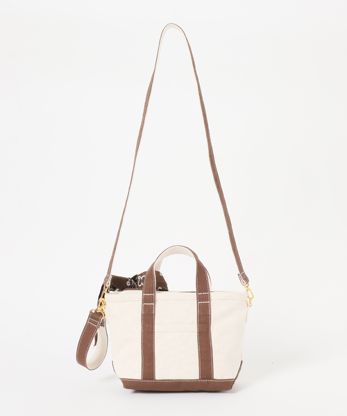 journal standard L'essage(ジャーナルスタンダードレサージュ)の「《追加2》別注【THE NEWHOUSE】SP BABY LEON TOTE:トートバッグ(トートバッグ・レディース・ブラウン・FREE)」の10枚目の写真