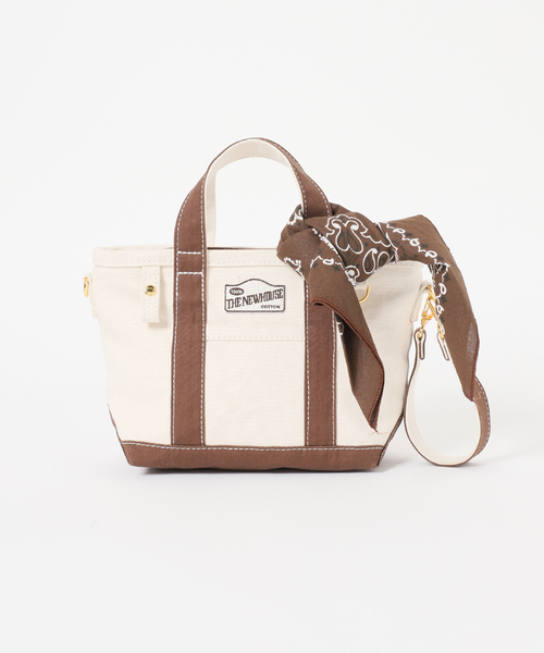 journal standard L'essage(ジャーナルスタンダードレサージュ)の「《追加2》別注【THE NEWHOUSE】SP BABY LEON TOTE:トートバッグ(トートバッグ・レディース・ブラウン・FREE)」の11枚目の写真
