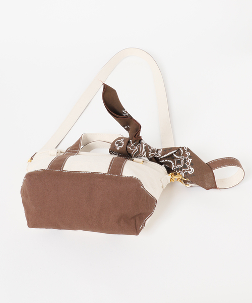 journal standard L'essage(ジャーナルスタンダードレサージュ)の「《追加2》別注【THE NEWHOUSE】SP BABY LEON TOTE:トートバッグ(トートバッグ・レディース・ブラウン・FREE)」の12枚目の写真