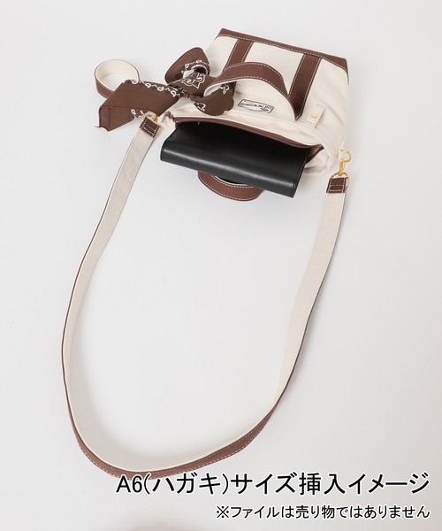 journal standard L'essage(ジャーナルスタンダードレサージュ)の「《追加2》別注【THE NEWHOUSE】SP BABY LEON TOTE:トートバッグ(トートバッグ・レディース・ブラウン・FREE)」の15枚目の写真