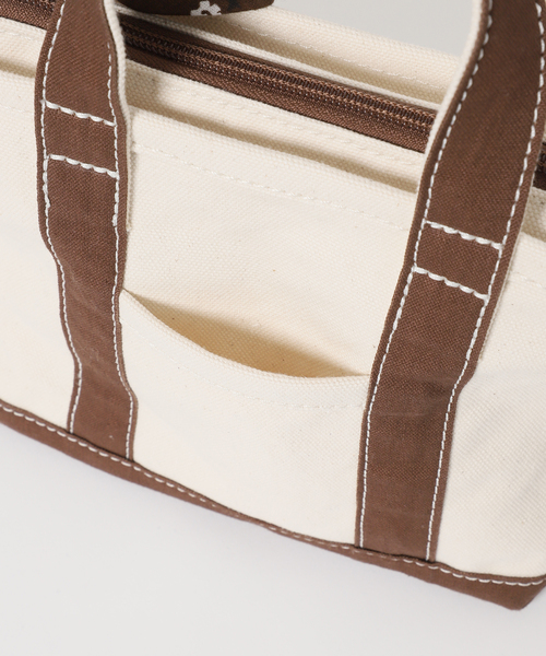 journal standard L'essage(ジャーナルスタンダードレサージュ)の「《追加2》別注【THE NEWHOUSE】SP BABY LEON TOTE:トートバッグ(トートバッグ・レディース・ブラウン・FREE)」の17枚目の写真