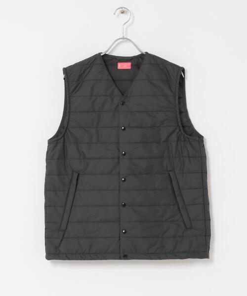 ITEMS URBANRESEARCH（アイテムズ アーバンリサーチ）の「高機能 パデッドベスト（ダウンベスト・メンズ・ダークグレー/ブラック・MEDIUM/LARGE）」の19枚目の写真