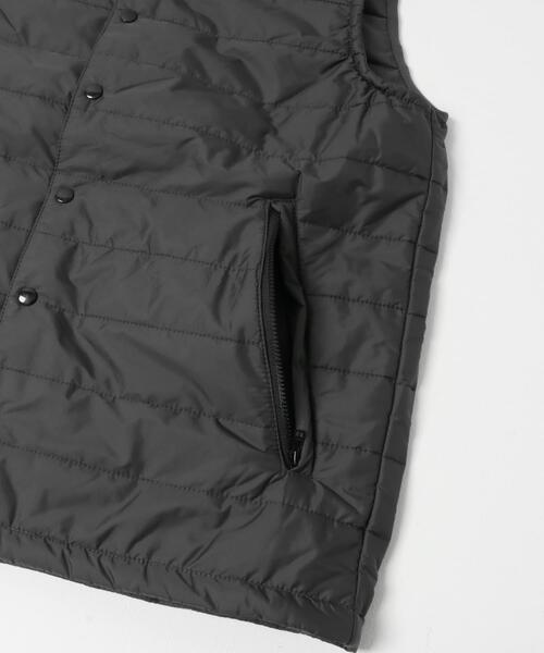 ITEMS URBANRESEARCH（アイテムズ アーバンリサーチ）の「高機能 パデッドベスト（ダウンベスト・メンズ・ダークグレー/ブラック・MEDIUM/LARGE）」の18枚目の写真