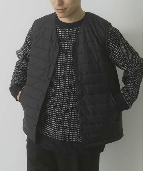 ITEMS URBANRESEARCH（アイテムズ アーバンリサーチ）の「高機能 パデッドベスト（ダウンベスト・メンズ・ダークグレー/ブラック・MEDIUM/LARGE）」の11枚目の写真