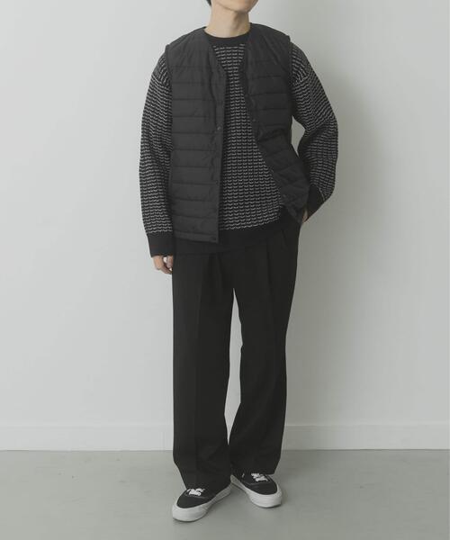 ITEMS URBANRESEARCH（アイテムズ アーバンリサーチ）の「高機能 パデッドベスト（ダウンベスト・メンズ・ダークグレー/ブラック・MEDIUM/LARGE）」の3枚目の写真