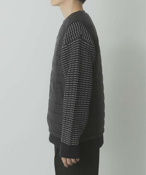 ITEMS URBANRESEARCH（アイテムズ アーバンリサーチ）の「高機能 パデッドベスト（ダウンベスト・メンズ・ダークグレー/ブラック・MEDIUM/LARGE）」の5枚目の写真