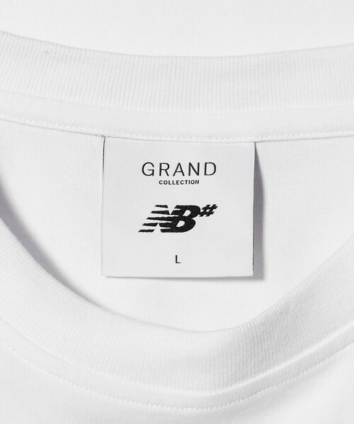 Steven Alan(スティーブンアラン)の「<GRAND COLLECTION × New Balance> LOGO SSL TEE/Tシャツ(Tシャツ/カットソー・メンズ・ホワイト・M/L)」の2枚目の写真