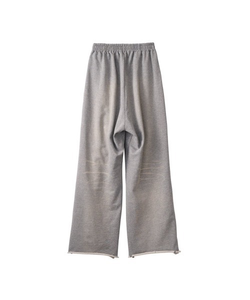 Knuth Marf（クヌースマーフ）の「wide-leg sweatpants(unisex)（スウェットパンツ・レディース・ブラック/グレー・X-SMALL/SMALL/MEDIUM）」の3枚目の写真