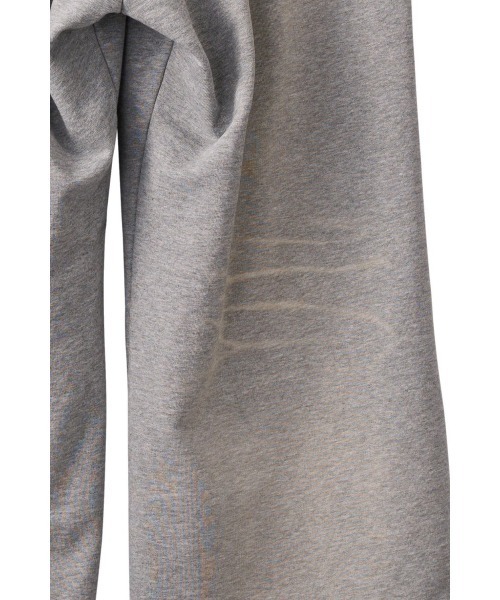Knuth Marf（クヌースマーフ）の「wide-leg sweatpants(unisex)（スウェットパンツ・レディース・ブラック/グレー・X-SMALL/SMALL/MEDIUM）」の5枚目の写真