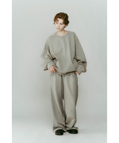 Knuth Marf（クヌースマーフ）の「wide-leg sweatpants(unisex)（スウェットパンツ・レディース・ブラック/グレー・X-SMALL/SMALL/MEDIUM）」の9枚目の写真