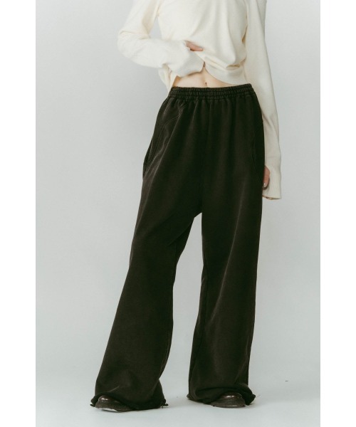 Knuth Marf（クヌースマーフ）の「wide-leg sweatpants(unisex)（スウェットパンツ・レディース・ブラック/グレー・X-SMALL/SMALL/MEDIUM）」の17枚目の写真