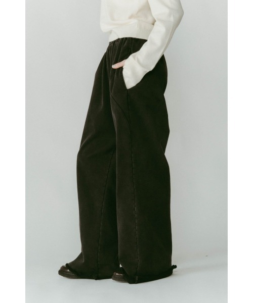 Knuth Marf（クヌースマーフ）の「wide-leg sweatpants(unisex)（スウェットパンツ・レディース・ブラック/グレー・X-SMALL/SMALL/MEDIUM）」の19枚目の写真