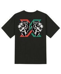 KTB0032 タイガーエックス 半袖Tシャツ - ブラック