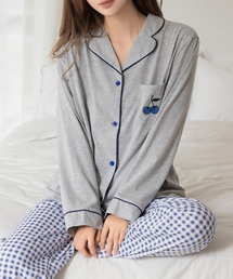 チェック柄 上下セットアップ セットアップ」に該当するファッション