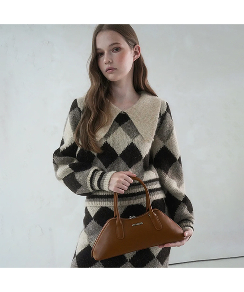 Vivacious（ビバシャス）の「Kate Handle Bag - 4COL（トートバッグ・レディース・クリアブラック/ブラック/ピンク/ブラウン・FREE）」の3枚目の写真