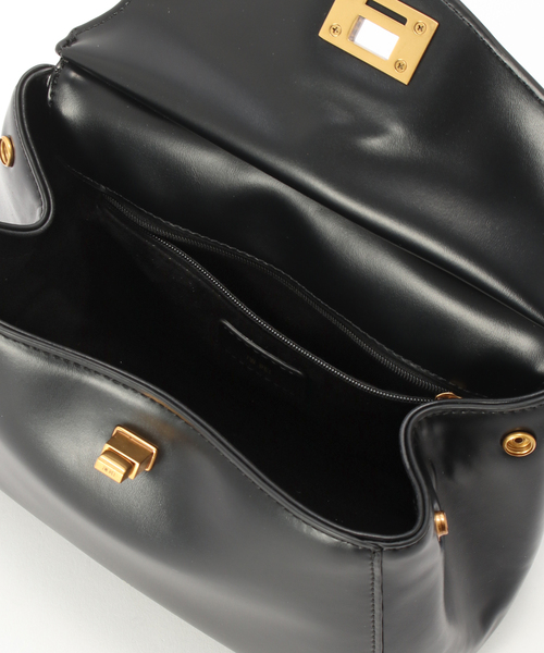 JW PEI(ジェイダブリューペイ)の「【JW PEI / ジェイダブリュー ペイ】Lucia Classic Top Handbag(BLACK)(ハンドバッグ・レディース・ブラック・FREE)」の11枚目の写真