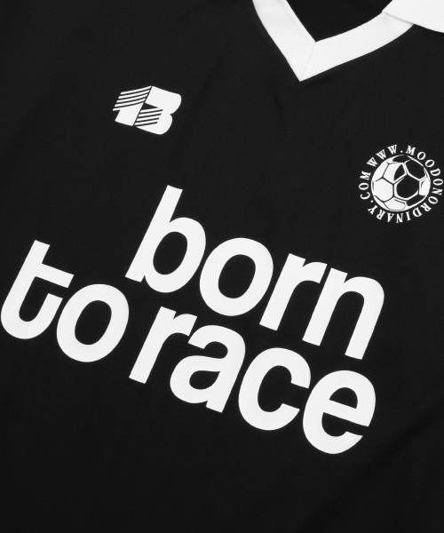 MOO(エムオーオー)の「本トラックロングスリーブフットボールジャージ - ブラック(Tシャツ/カットソー・レディース・その他・MEDIUM/LARGE)」の3枚目の写真
