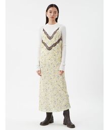 Mila Owen | ニュアンスプリントレースキャミワンピース(ワンピース)