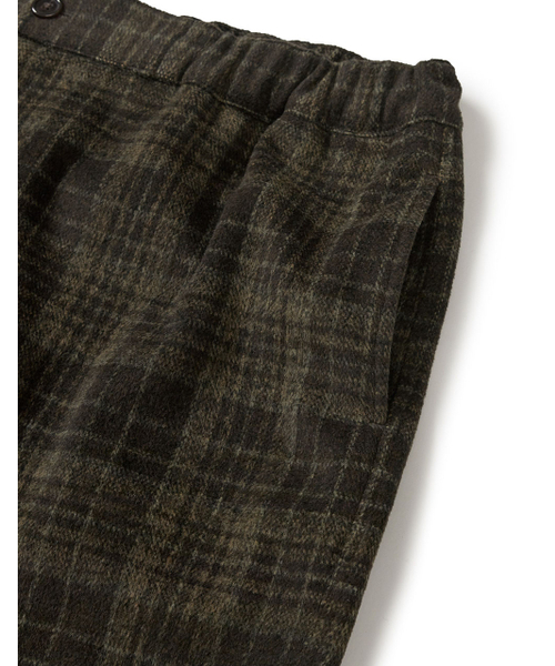 MMLG（エムエムエルジー）の「[Mmlg] PLAID EASY PANTS (BROWN)（スラックス・レディース・その他・SMALL/MEDIUM/LARGE）」の5枚目の写真