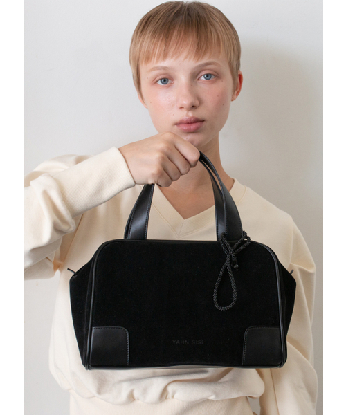 マレ ミニ ボウリングバッグ - スエード（ハンドバッグ）｜COS（コス