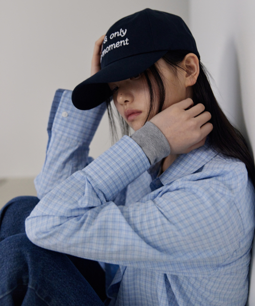 38COMEONCOMMON（38カモンコモン）の「Comfy Over Check Shirts (Blue)（シャツ/ブラウス・レディース・その他・FREE）」の2枚目の写真