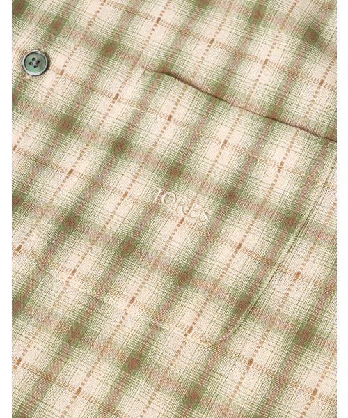 LORES（ロアス）の「Plaid Cropped Shirts - Brown（シャツ/ブラウス・レディース・その他・LARGE/MEDIUM）」の3枚目の写真