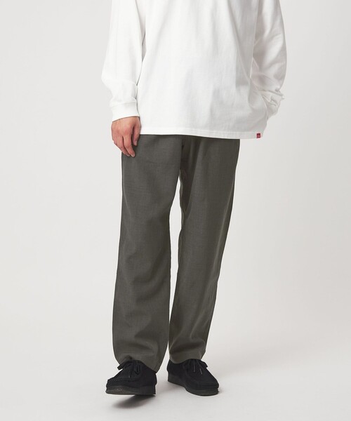 Gramicci（グラミチ）の「【別注】＜Gramicci＞麻 ブレンド ワイドテーパード イージーパンツ（その他パンツ・メンズ・ダークブラウン/ブラック/ダークグレー・L/M/S/XL）」の8枚目の写真