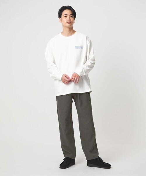 Gramicci（グラミチ）の「【別注】＜Gramicci＞麻 ブレンド ワイドテーパード イージーパンツ（その他パンツ・メンズ・ダークブラウン/ブラック/ダークグレー・L/M/S/XL）」の9枚目の写真