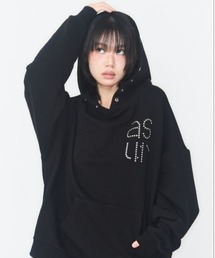 ◇ASYOUARE◇ブランド直輸入正規品/スター アイレット フーディー STAR EYELET HOODIE
