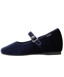 DIFFERSHOE（ディファーシュー）の「ベルリン スクエア メリージェーン 5CM [ネイビー]（バレエシューズ）」