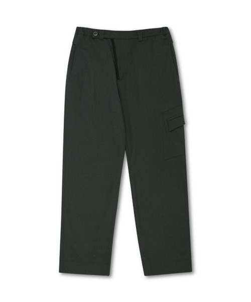 YOUCHE PRET A PORTER(ユッシュプレタポルテ)の「エヌエックスフラップカーゴトラウザー チャコール(スラックス・メンズ・その他・MEDIUM)」の10枚目の写真