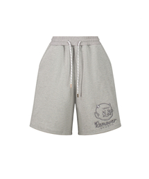 REMOVERSTUDIO（リムーバースタジオ）の「Devil Big Logo Half Pants [Gray]（その他パンツ）」
