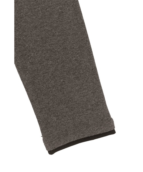 ALEXIA STAM（アリシアスタン）の「Wellness Contrast Cuff Long Sleeve Tee /ウェルネス 配色カフロングスリーブ（Tシャツ/カットソー・レディース・グレー/ブラック・S/M）」の18枚目の写真