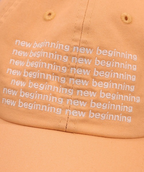 BAYFLOW（ベイフロー）の「ダメージツイルロゴCAP（キャップ・メンズ・ライトブルー/チャコール/オレンジ/ブラウン/ピンク・FREE）」の15枚目の写真