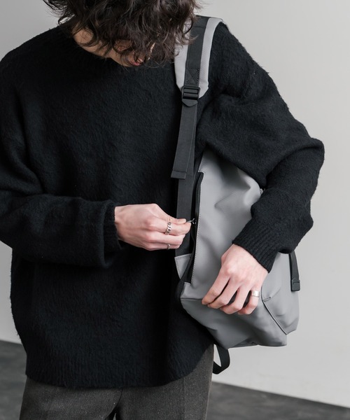 Rocky Monroe(ロッキーモンロー)の「ロールトップアーバンフラップデイパック/バックパック/リュック(バックパック/リュック・メンズ・ライトグレー/ブラック/グレー・FREE)」の17枚目の写真
