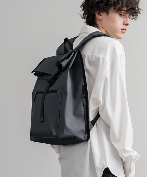 Rocky Monroe(ロッキーモンロー)の「ロールトップアーバンフラップデイパック/バックパック/リュック(バックパック/リュック・メンズ・ライトグレー/ブラック/グレー・FREE)」の20枚目の写真