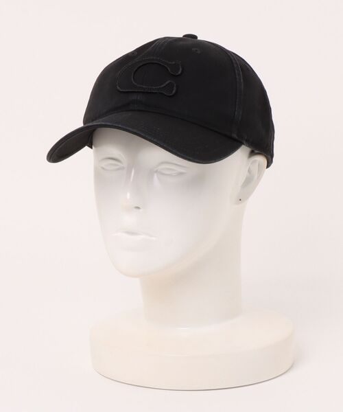 COACH（コーチ）の「シグネチャー パッチ ベースボール ハット（キャップ・レディース・ブラック系その他・ONE）」の2枚目の写真