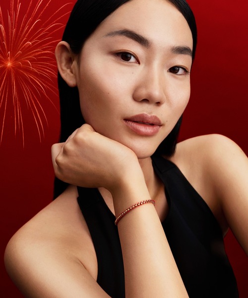 PANDORA（パンドラ）の「レッド コード スネークチェーン ブレスレット（ブレスレット・レディース・イエローゴールド・18cm/17cm/16cm）」の3枚目の写真