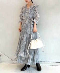 アメリヴィンテージ　ワンピース セール】CHECK RETRO SLENDER DRESS（ワンピース）｜Ameri（アメリ）の