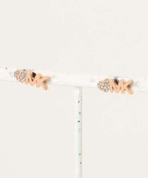 MICHAEL KORS(マイケルコース)の「マイケル・コース アクセサリー レディース ピアス ローズゴールド MKJX7976791(ピアス(両耳用)・レディース・ピンクゴールド・FREE)」の1枚目の写真