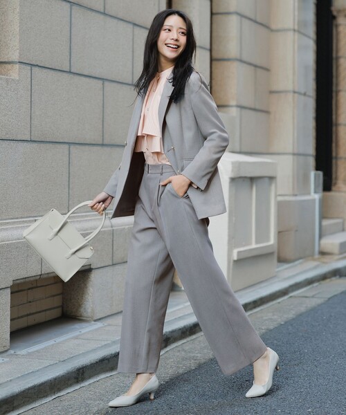 ANY SIS（エニィスィス）の「ダブルハンドルトート バッグ（トートバッグ・レディース・ベージュ系/ブラック系・F）」の5枚目の写真